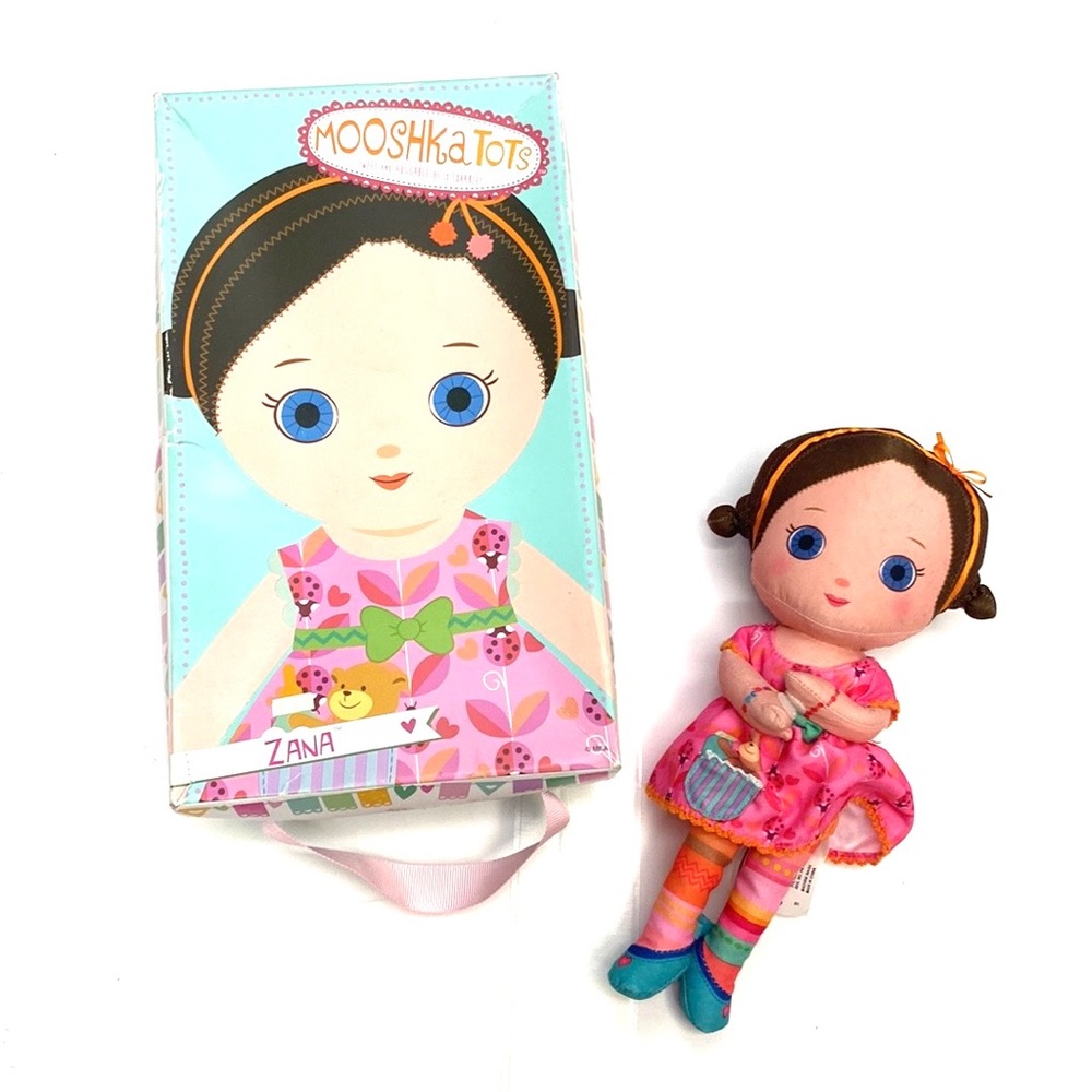 Mooshka Tot Fabric Doll - Zana